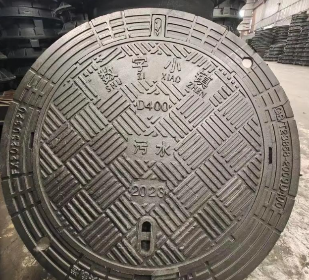 马关球墨铸铁防沉降井盖展示